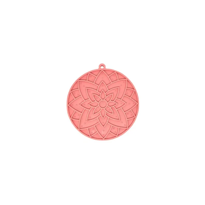 Sodapup Tpe Emat Lotus Enrichment Lick Mat Pastel Pink