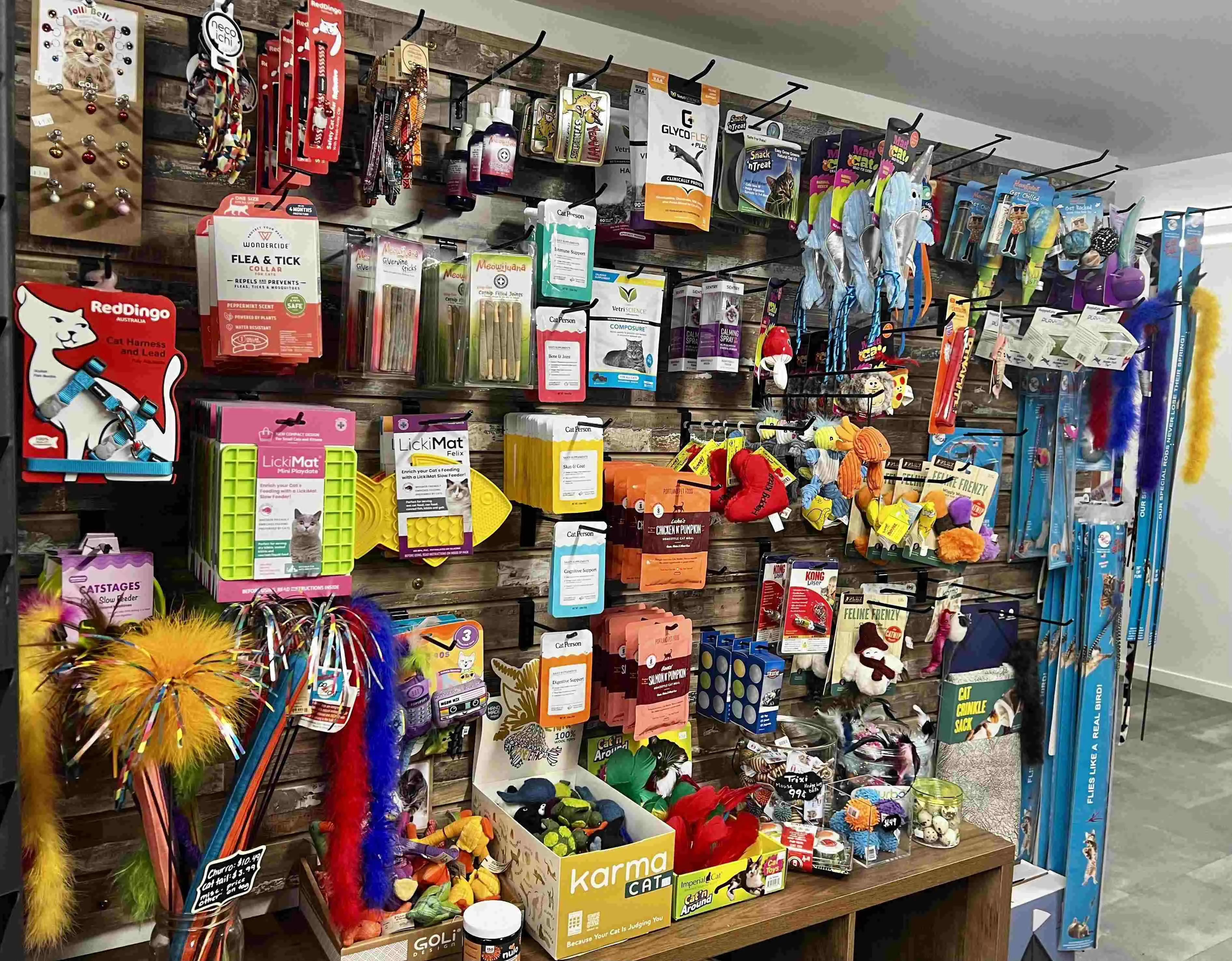 Cat toys for sale at Pawsitively Native
