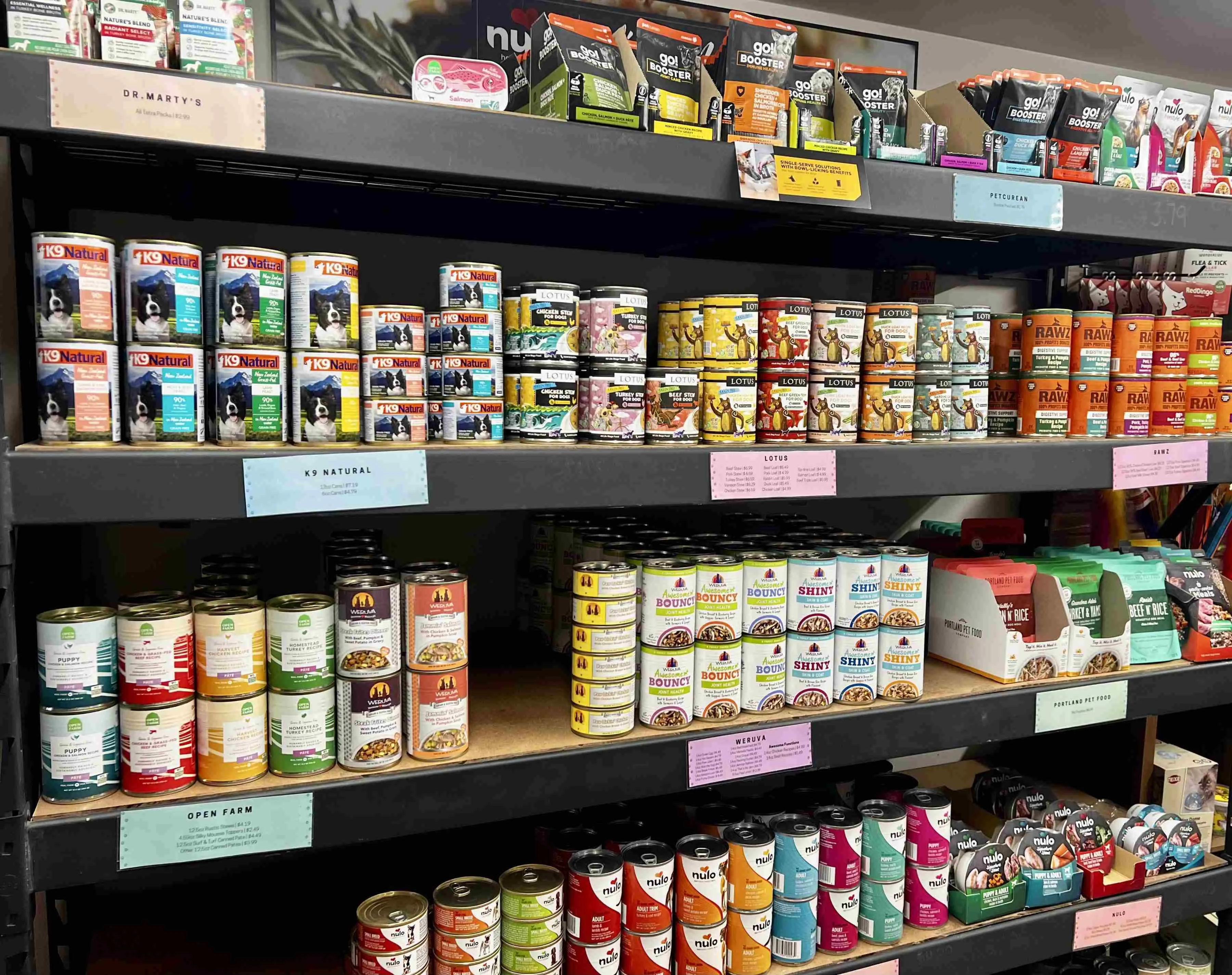 High quality dog food for sale at Pawsitively Native