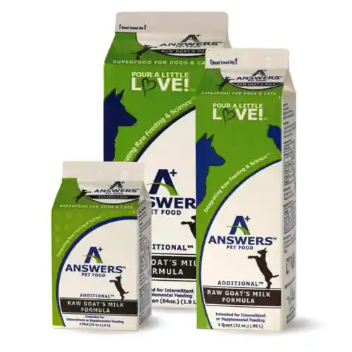 Answers Additional Raw Goat Milk Cats & Dogs 16-oz