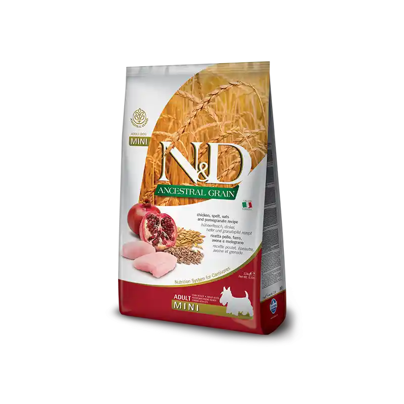 Farmina Ancestral Grain Chicken Adult Mini 5.5-lb.