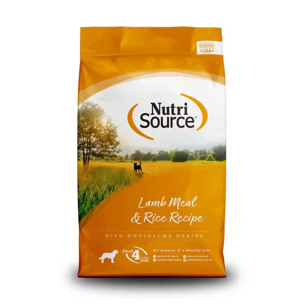 Nutrisource Dog Adult Lamb & Rice 4 Lb