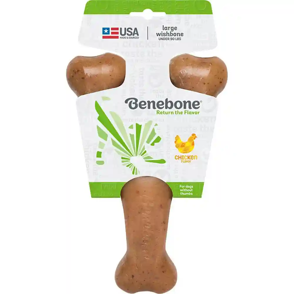 Benebone Wish Bone Dog Chew Chicken Jumbo