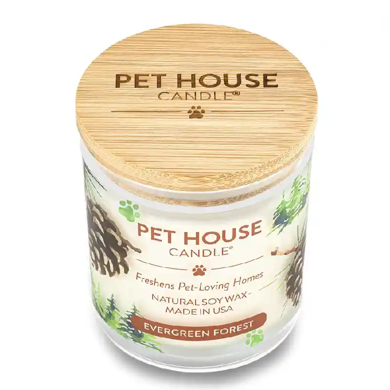 Pet House Holiday Candle Evergreen Forest 8.5oz