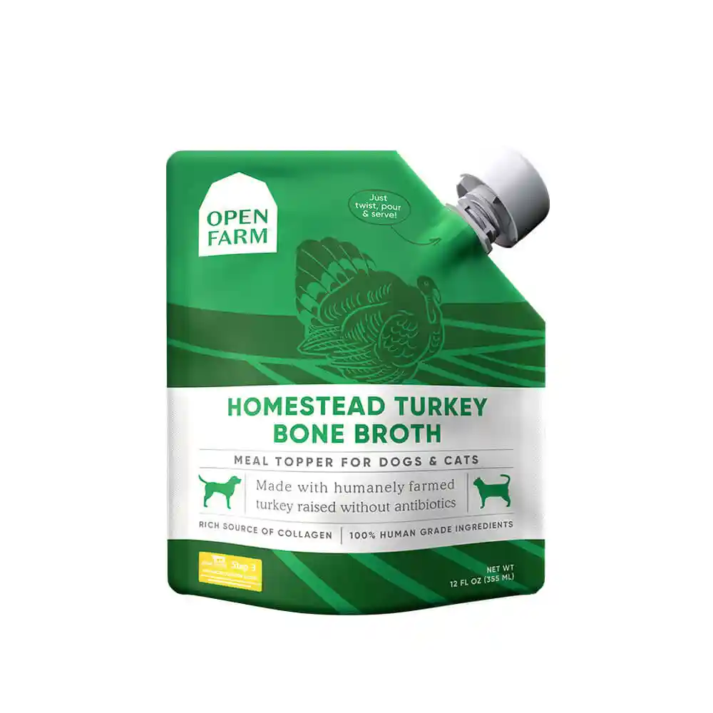 Of Dog/cat Bone Broth Turkey 12oz