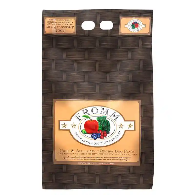 Fromm Dog Four Star Pork Applesauce 12-lb