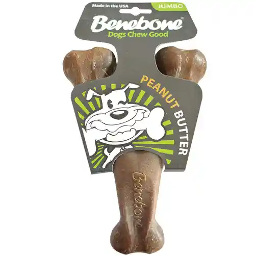 Benebone Dog Wishbone Peanut Butter Large