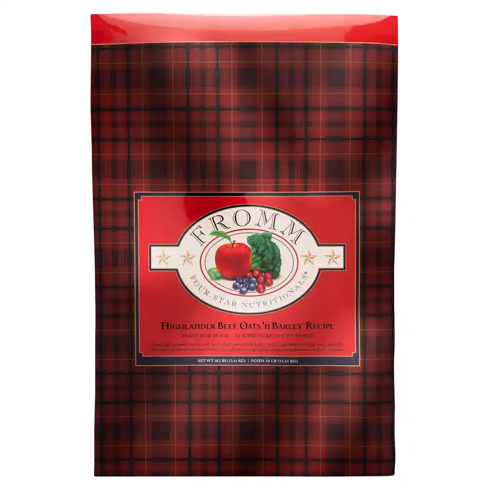 Fromm 4-star Highlander Beef Oats & Barley 26-lb