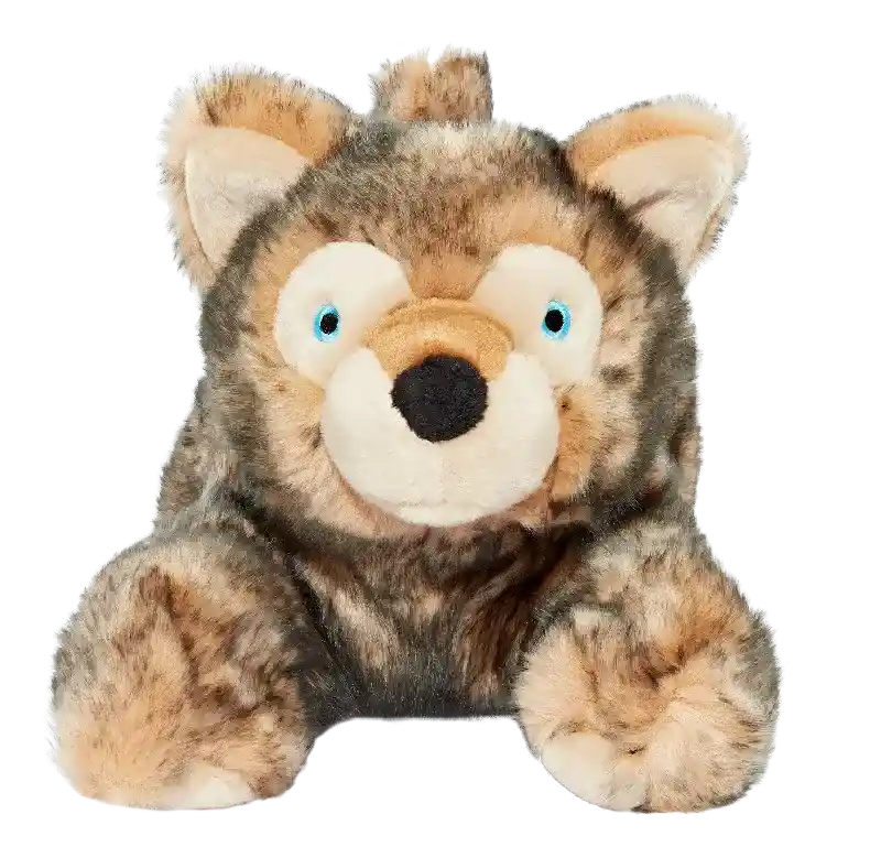 Fluff & Tuff Dog Toys Lobo Wolf Pup X-large