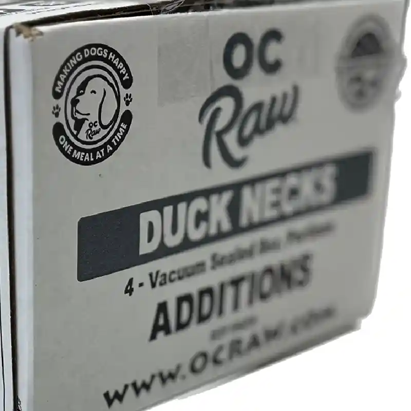 Oc Raw Frzn Duck Necks 2#