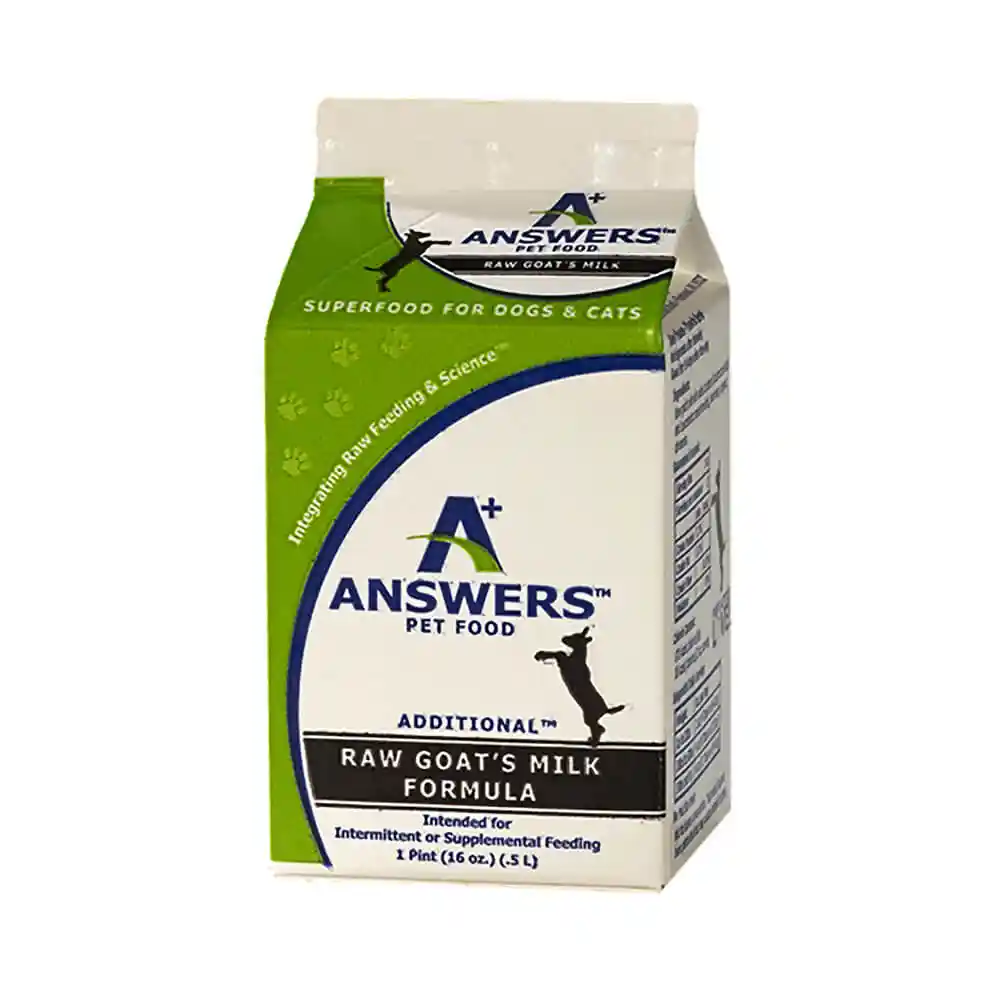 Answers Additional Raw Goat Milk Cats & Dogs 16-oz
