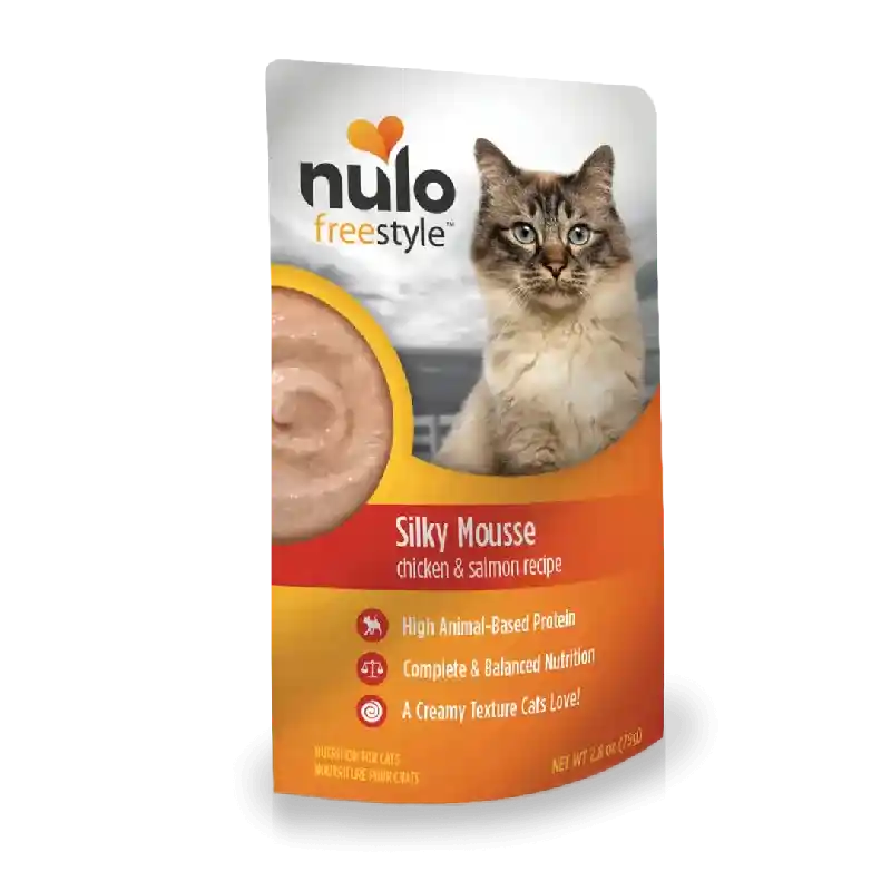 Nulo Cat Silky Mousse Chicken/salmon 2.8oz