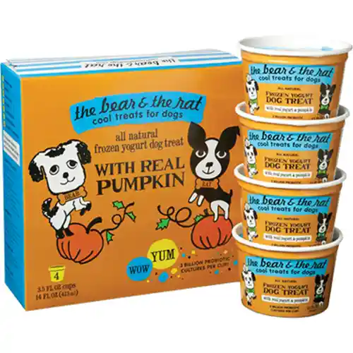 The Bear & The Rat Pumpkin Fr Yogurt 4 Pack