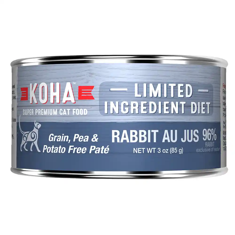 Koha Gf Rabbit Cat Fd 3-oz 24-ct
