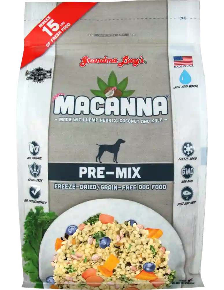 Grandma Lucy's Macanna Pre-mix Frz-drd Gf 3-lb