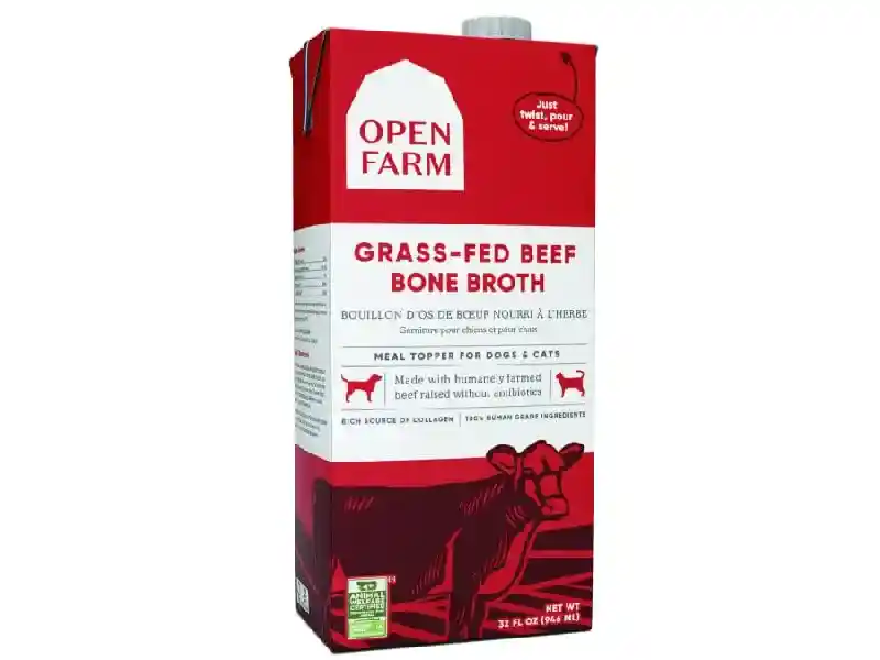 Open Farm Grass-fed Beef Bone Broth 33.8oz