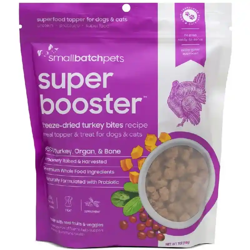Small Batch Freeze Dried Turkey Small Bites 7 Oz