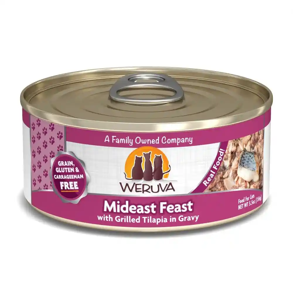 Mideast Feast W/ Grilled Tilapia Can Cat 5.5-oz