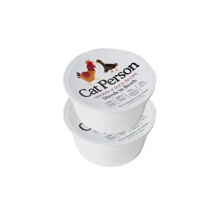 Cat Person Chicken & Duck Shreds In Broth 2.75oz