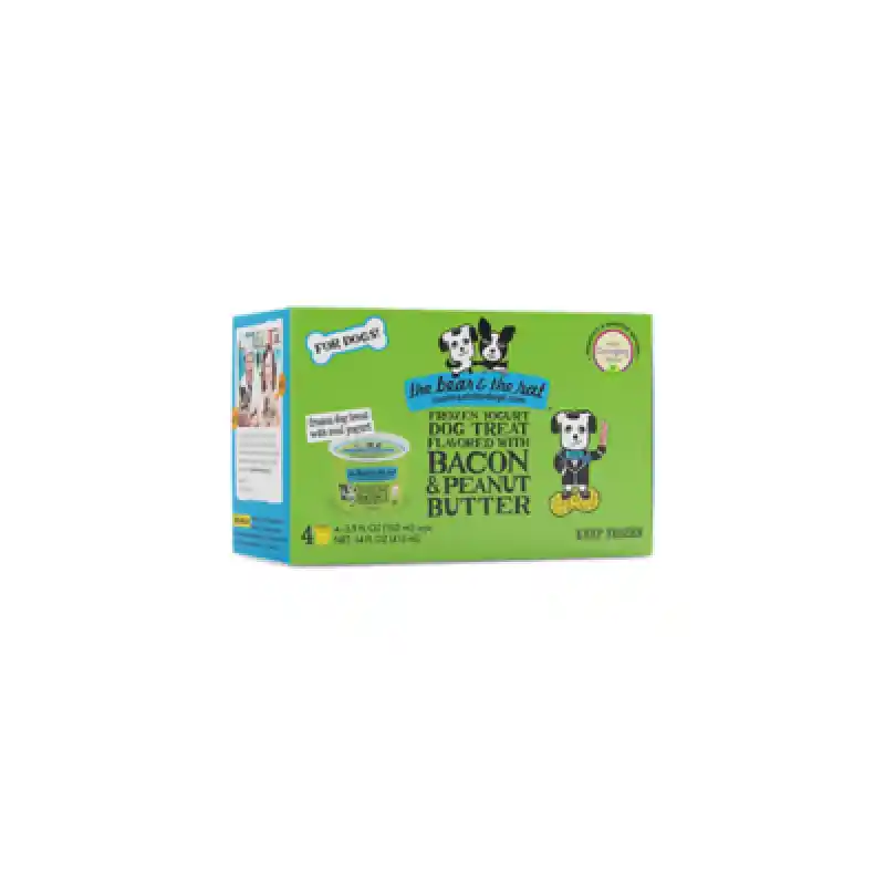 The Bear & The Rat Peanut Butter & Bacon 4 Pack