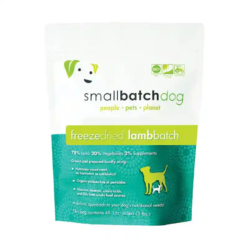 Small Batch Dog - Frzn Sliders Lamb Sliders - 3-lb