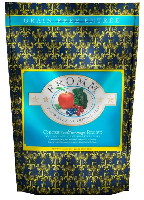 Fromm 4star Cat Dry Gf Chicken Au Frommage 4lb