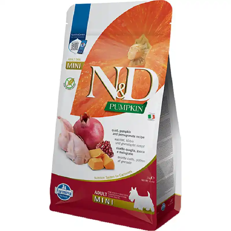 Farmina Dog Pumpkin Gf Quail Adult Mini 4.4 Lb