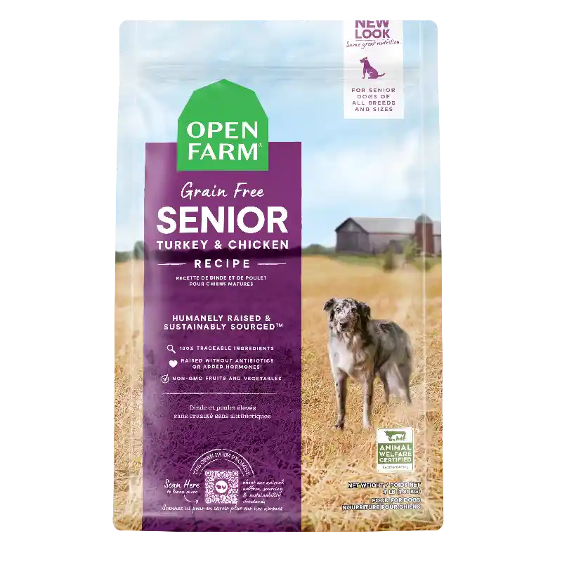 Open Farm Dog Grain Free Senior 4lb