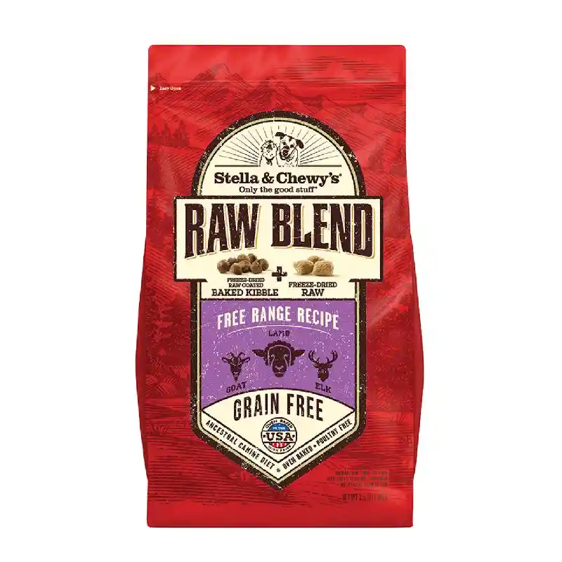 Stella & Chewy's Raw Blend Free Range Recipe 22 Lb