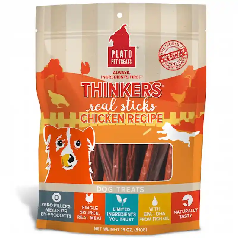 Plato Thinkers Sticks Package Chicken 18-oz