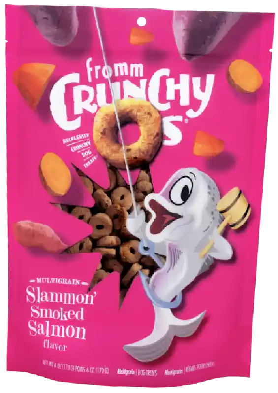 Fromm Crunchy Os Slammon Smoked Salmon 26-oz