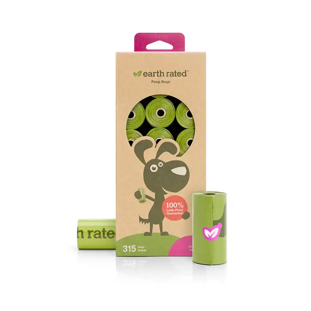 Earth Poop Bags Lavender 315-ct