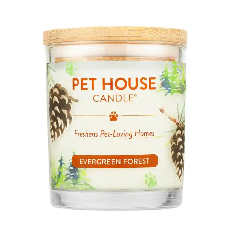 Pet House Holiday Candle Evergreen Forest 8.5oz