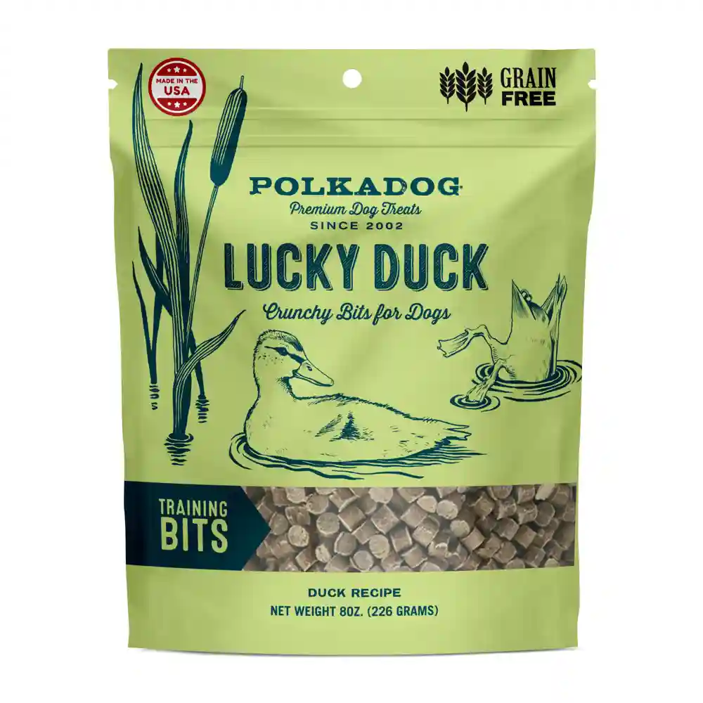 Lucky Duck – Training Bits Dried Liver Treats 8-oz