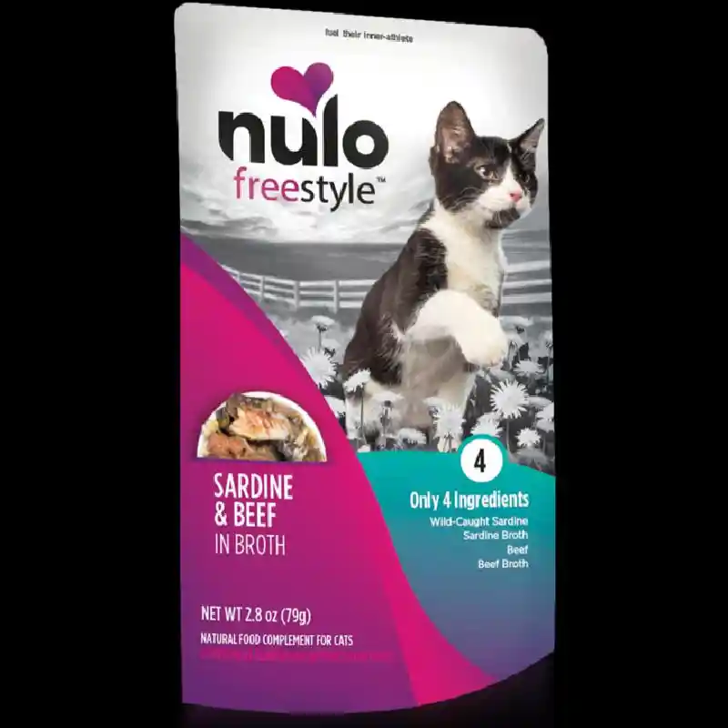 Nulo Freestyle Cat Pouch Sardine & Beef 2.8-oz