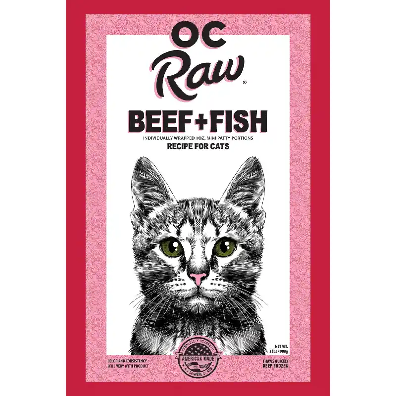 Oc Feline Beef Meaty Rox 2 Lbs