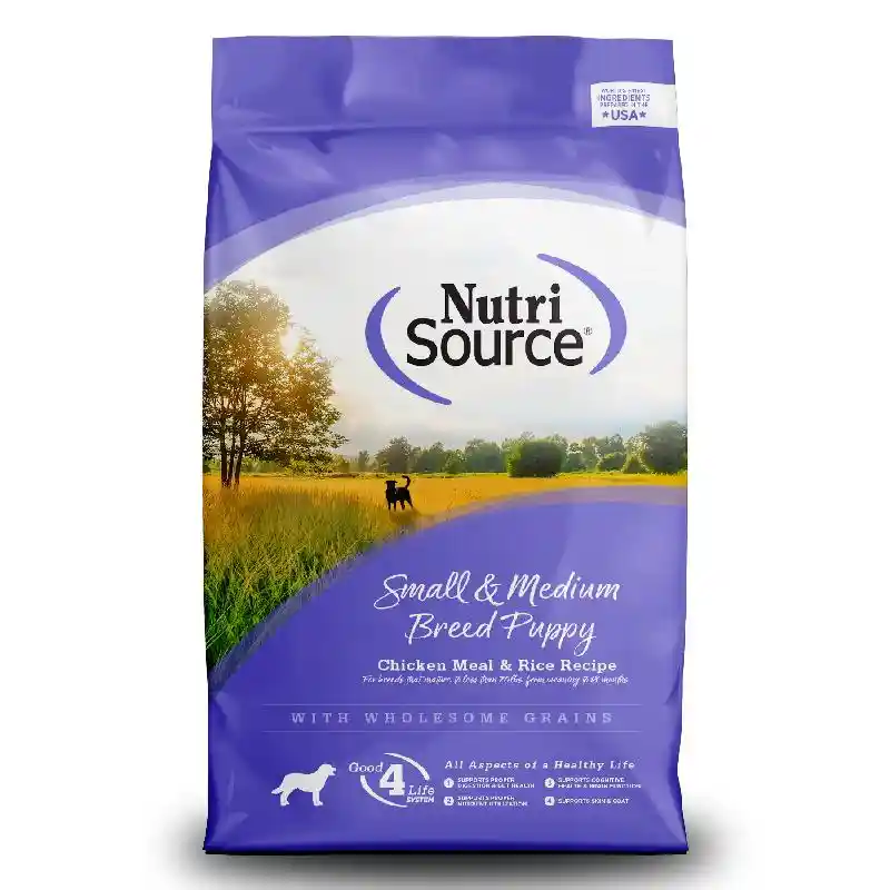 Nutrisource Dog Small & Medium Puppy Chicken 26-lb