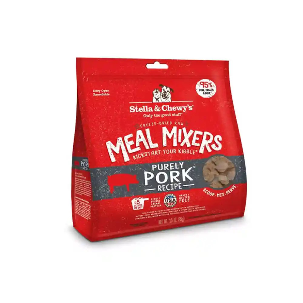 Stella & Chewy’s Freeze Dried Pork Meal Mixer 18oz