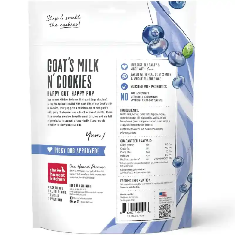 The Honest Kitchen Goat Milk N Cookies Blueberry 8