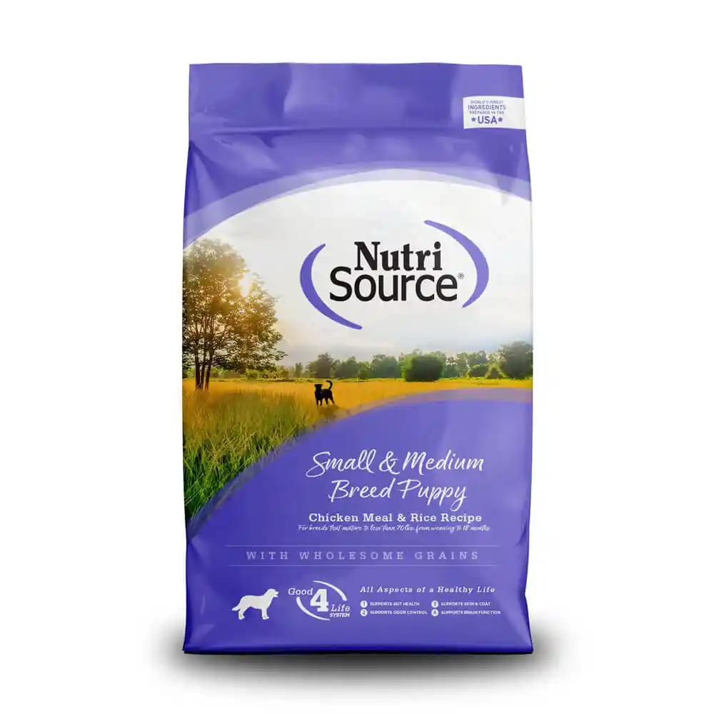 Nutrisource Chicken & Rice Small Breed Puppy 4 Lb
