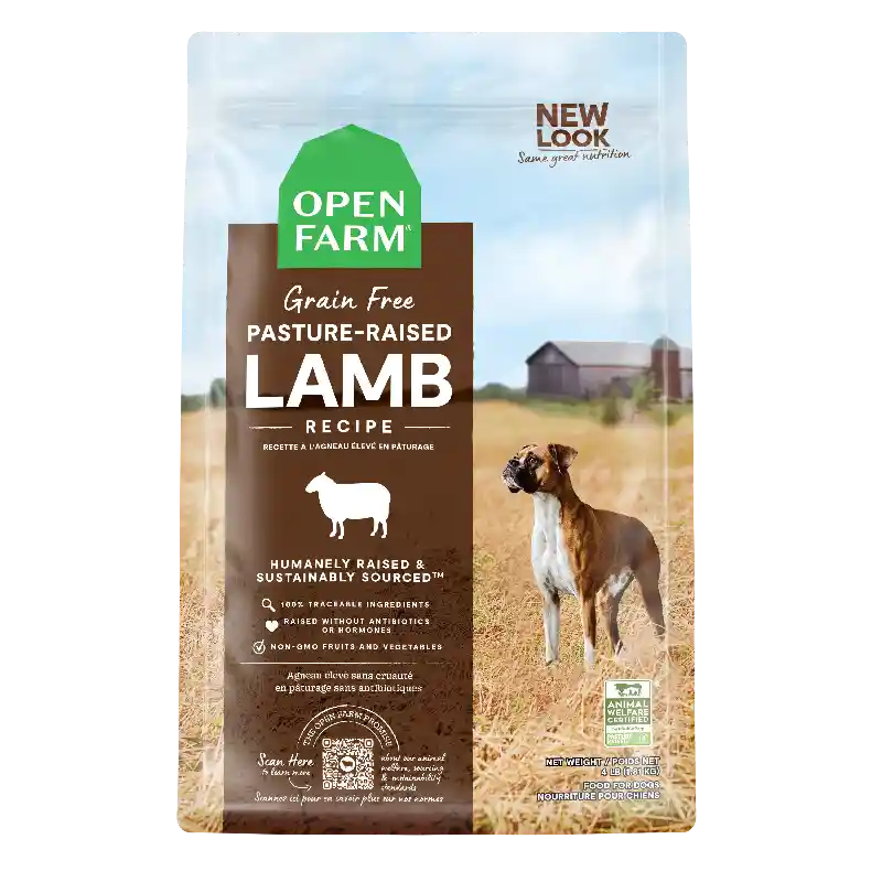 Open Farm Grain Free Pasture Raised Lamb Dog 22-lb