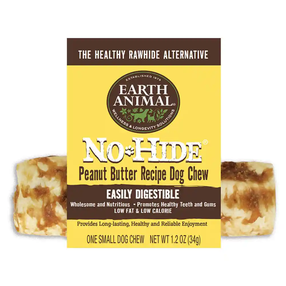 Earth Animal No Hide Peanut Butter Chews Bulk Smal