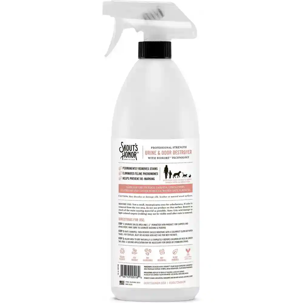 Professional Strength Urine & Odor Destroyer 35-oz
