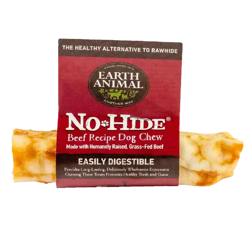 Earth No Hide Beef Chews 4-in 24-ct