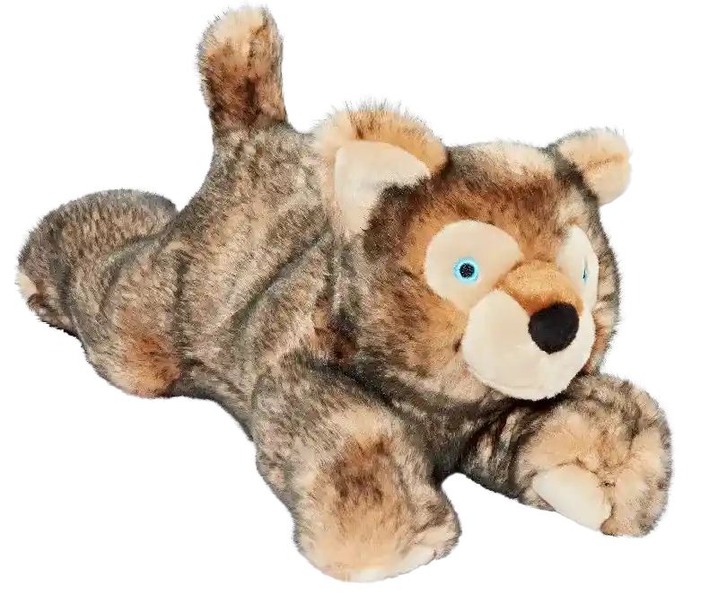 Fluff & Tuff Dog Toys Lobo Wolf Pup X-large