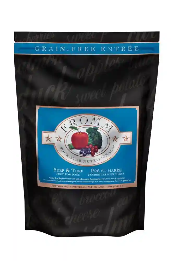 Four Star Grain Free Surf & Turf Dry Dog Food 4-lb