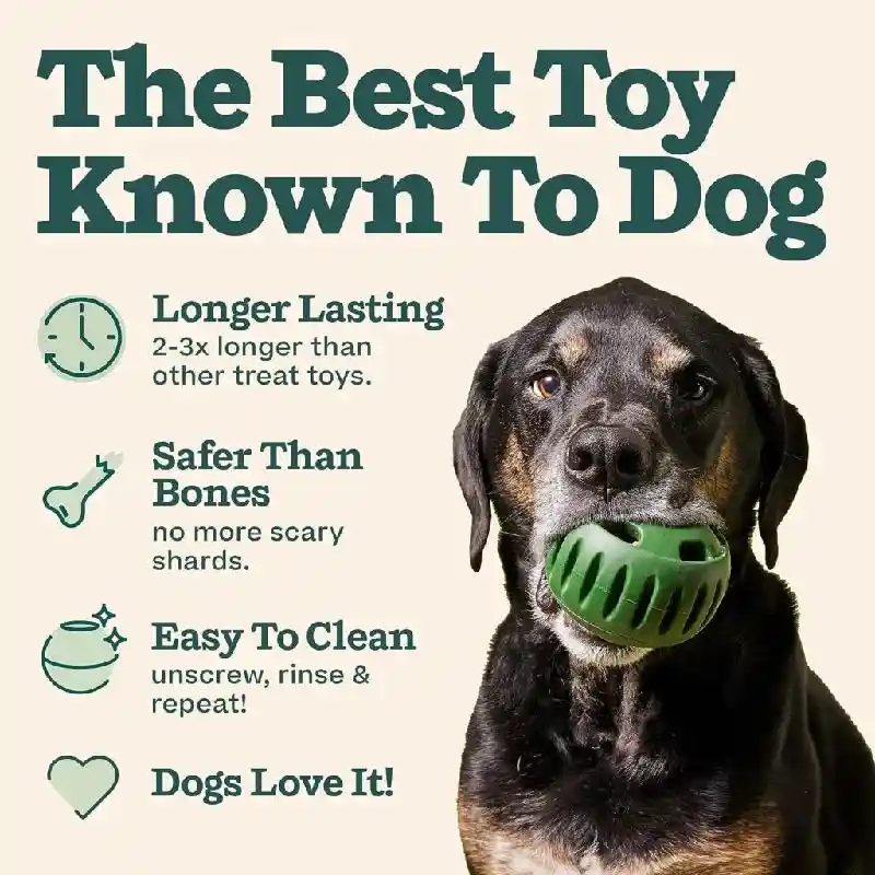 Woof Dog Toy Pupsicle Green Large