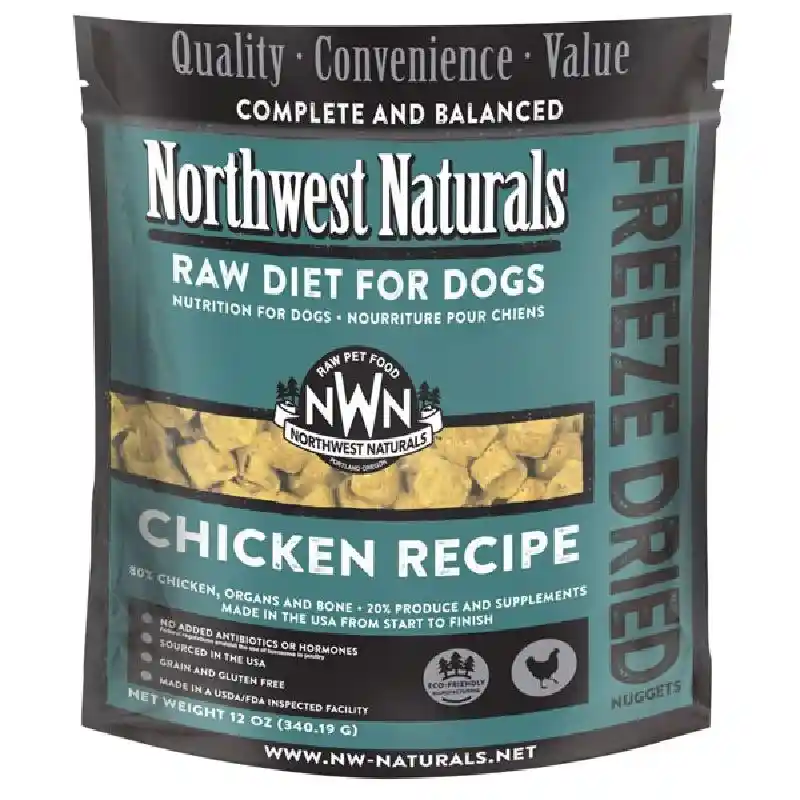 Northwest Naturals Fd Raw Diet Chicken 12-oz