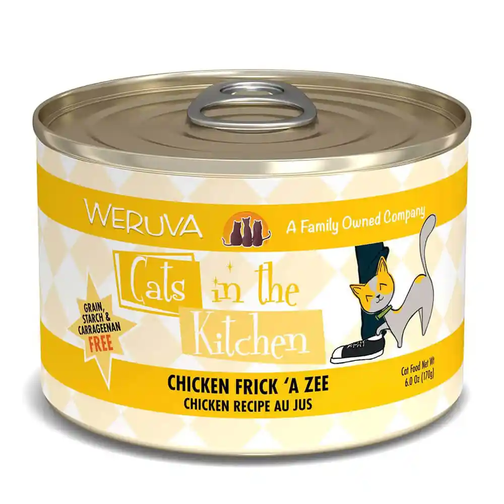 Weruva Cat Cik Gf Chick Frickazee Shreds Can 6-oz