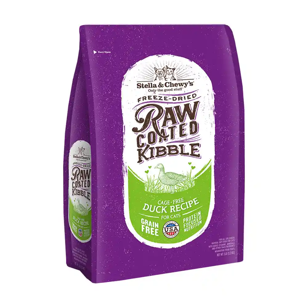 Stella & Chewy's Raw Coated Cat Duck 5-lb